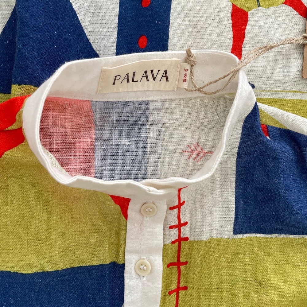 NWT ~ Palava Print Dress ~ 6 - Picture 5 of 11